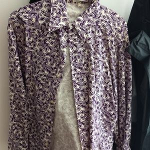 Print VINTAGE shirt - psychedelic pattern